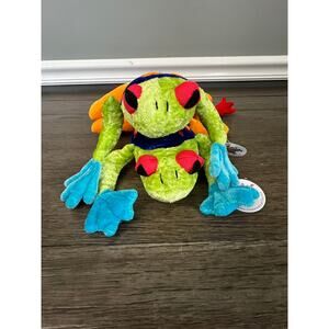 Great American Toy Co. Poison Dart Frog Plush Set‎ of 2